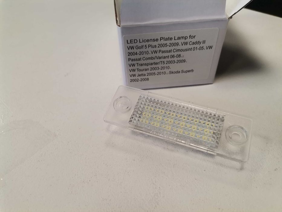 лед плафони за регистрационен номер ауди фоксваген бмв audi vw bmw