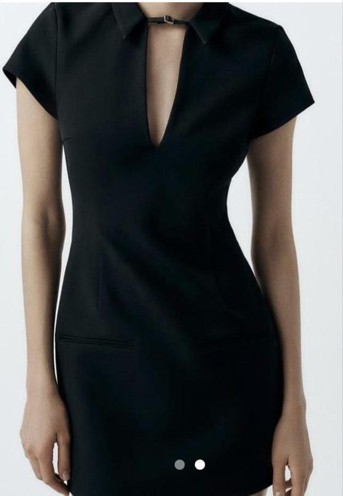 Черна рокля Zara