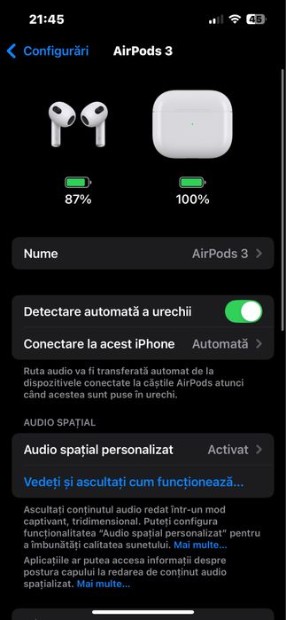 Casti Airpods 3 sigilate