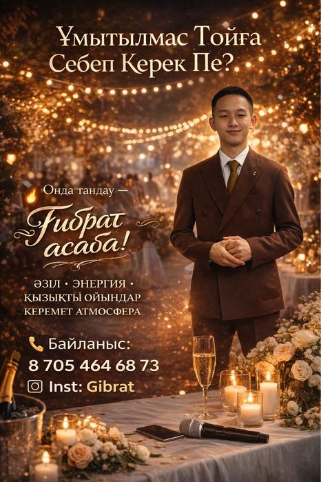 Асаба, тамада, шоумен