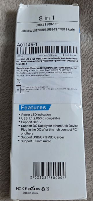 Hub usb c deosebit