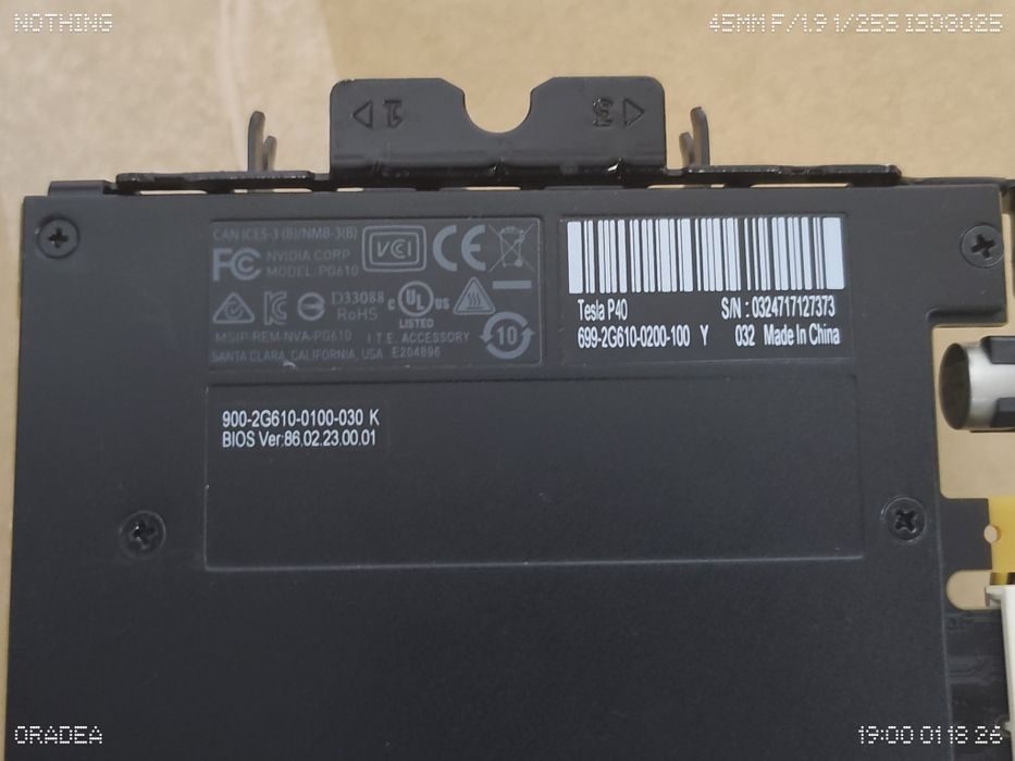 Vand Placa Nvidia Tesla P40 DELL Server, 24GB GDDR5 PCI-E 3.0 x16