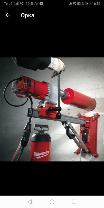 Алмазное сверление  бурение , сверление отверстии в граните , мрамор