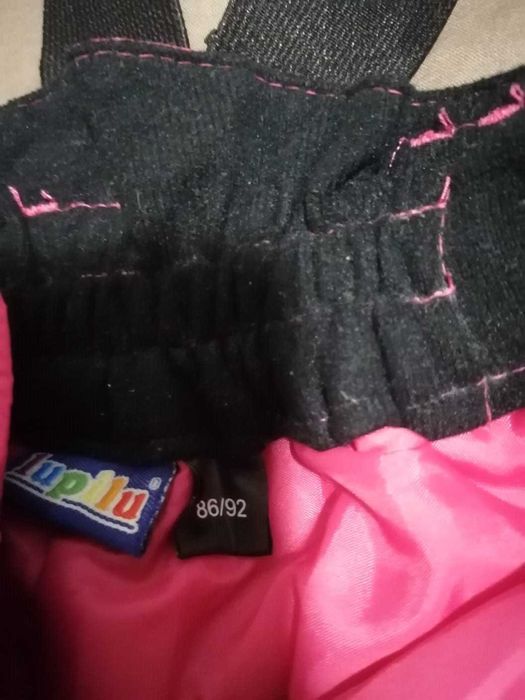 Pantaloni de iarnă, fetițe, mărimea 86-92
