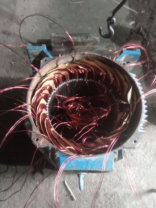 Ремонт и перемотка электродвигателей