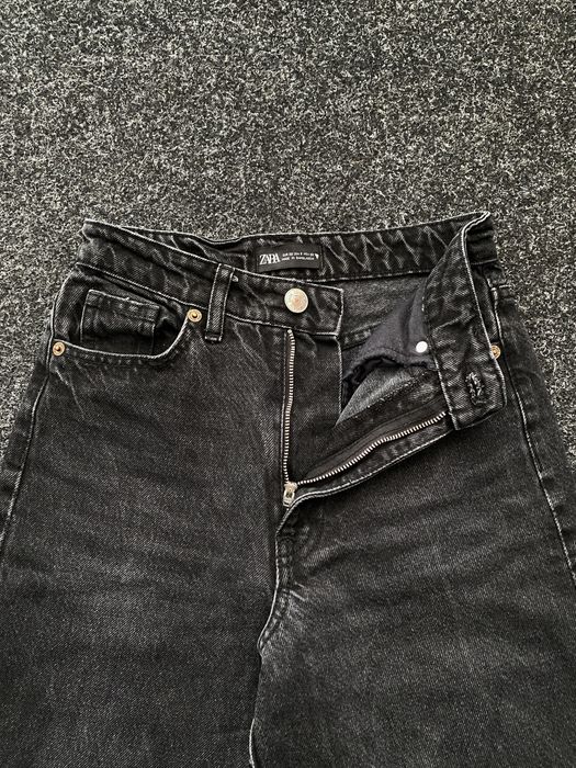 Blugi zara cu talie înaltă xxs