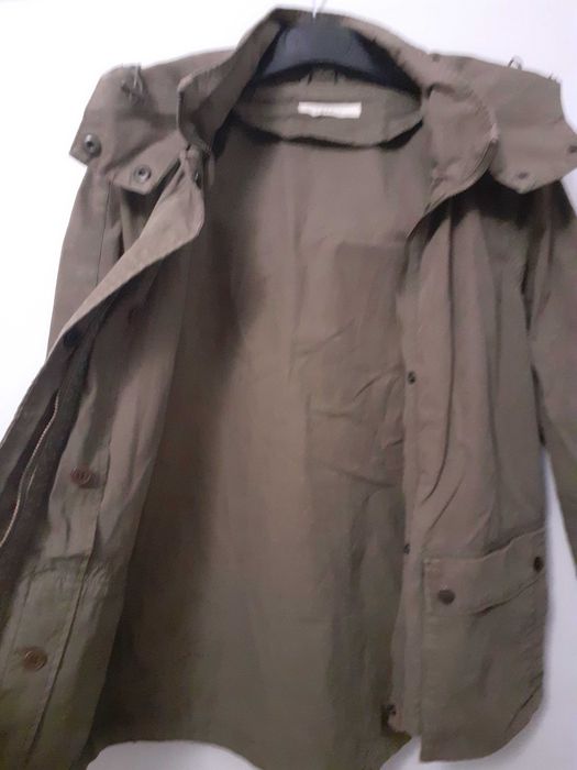 Jacheta parka tercot cu gluga, Esprite, mărime 40/M