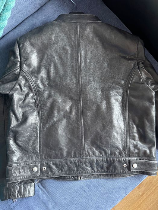 Geacă de piele naturală mărimea L