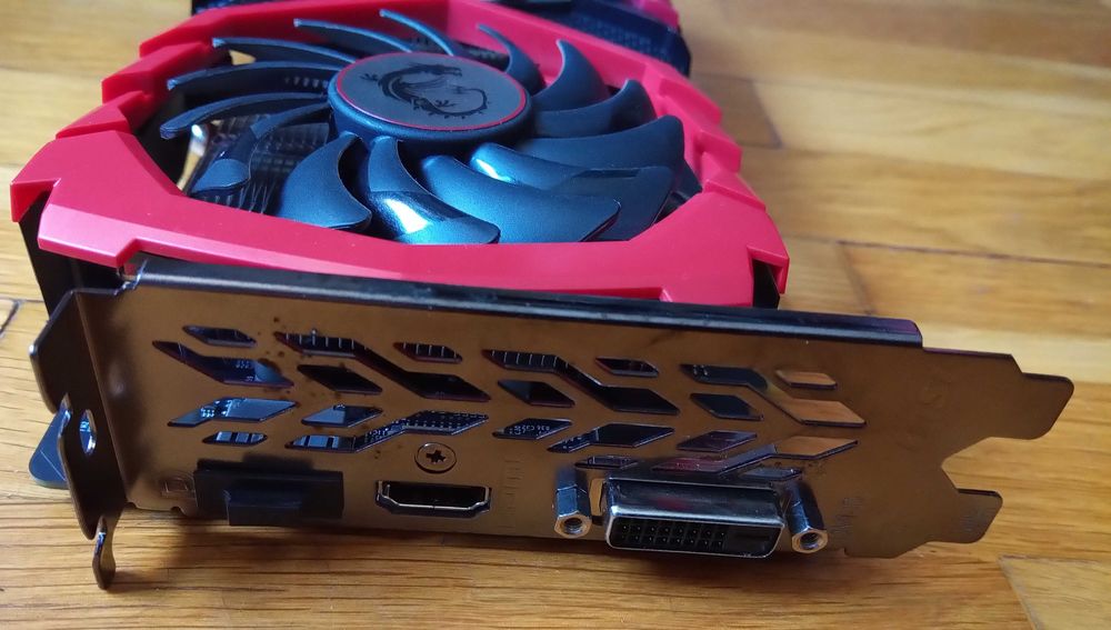 Видео карта VGA MSI GTX1050TI GAMING X 4G