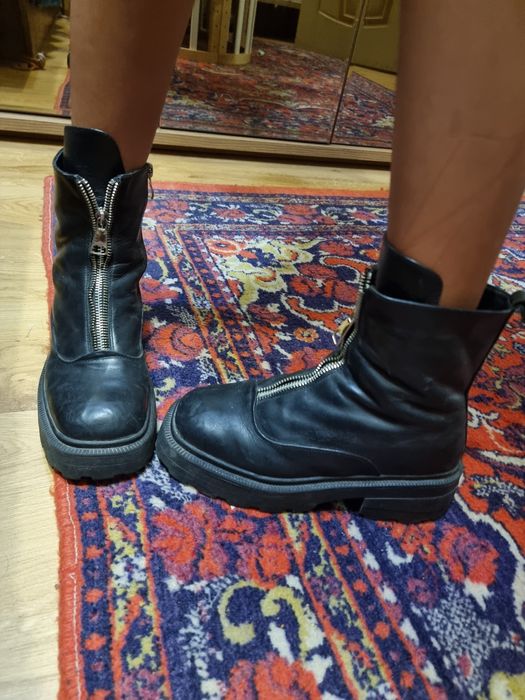 Сапоги 37 размера кожа