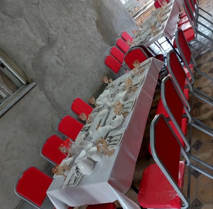 Шатры, полуюрта, столы, стулья и посуды