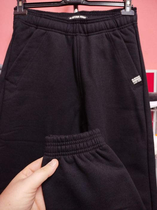 Оригинално долнище G-Star Raw Essential Loose XS , S ново мъжко черно