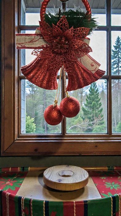 Ornament de Crăciun 3 clopotele 18x8x16 cm