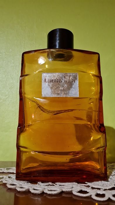 Sticla parfum rara,mare, 21×13 cm, art deco, ptr colectionari Baeder B