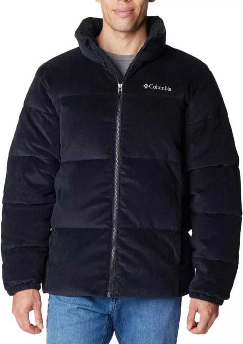 Ново Columbia Men's Puffect Quilted Full-zip Corduroy Jacket.