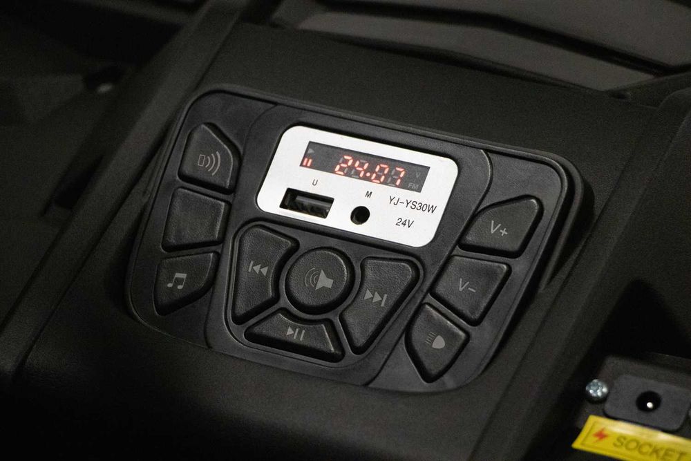 UTV electric pt. 4 copii, Conquerer XXL 600W 24V 14Ah Gold