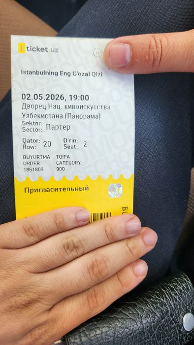 Burakni konsertiga bilet bor 5 ta, Istanbulning eng go'zal qizi