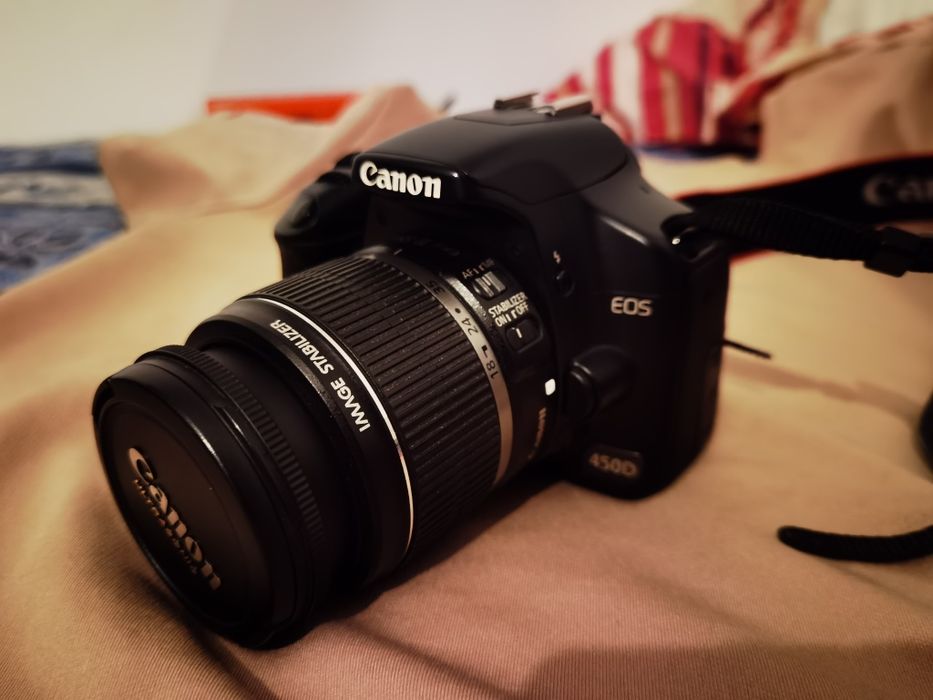 Canon eos 450D + 70-300 + flash