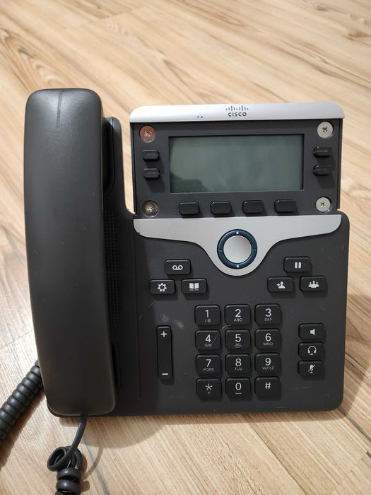 Telefon IP Cisco CP-7841-3PCC-K9, 4 linii, Display, PoE