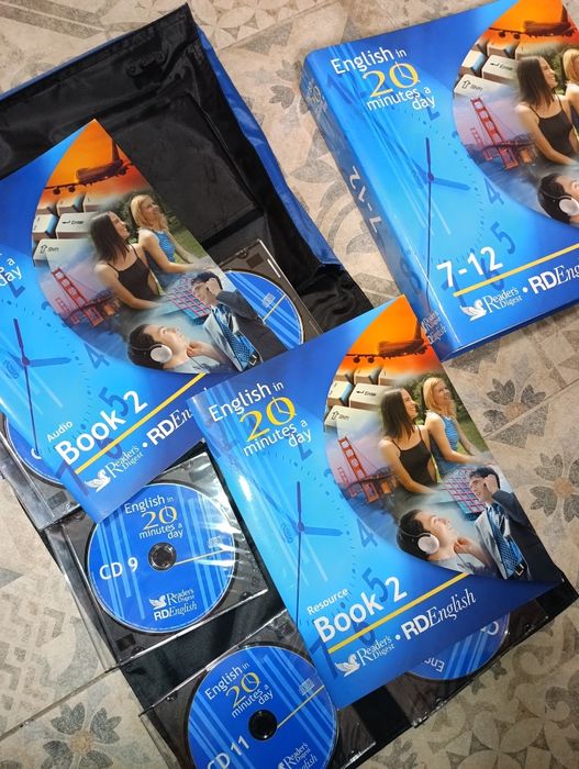 Комплект Английски  самоучител нов