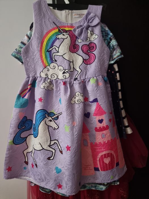 Rochie fete cu unicorn