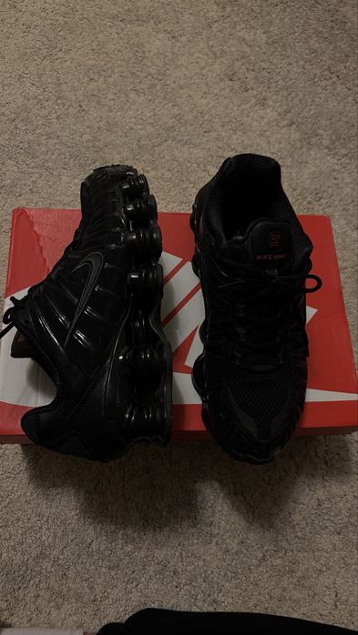 nike shox black/negrii
