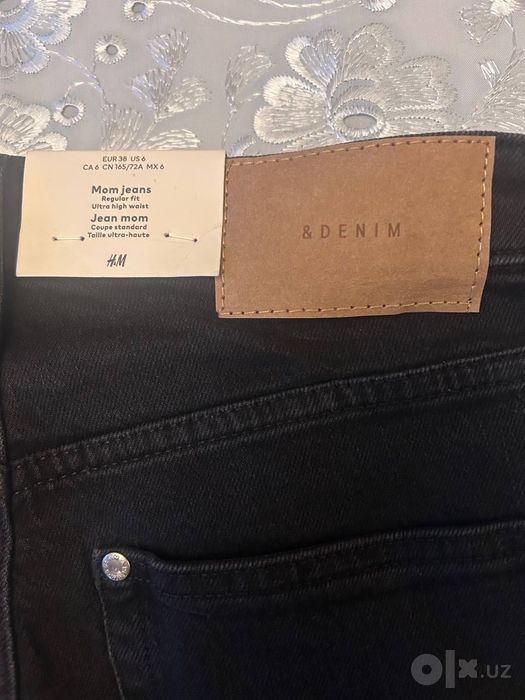 Джинсы H&M, новые EUR 38/US6