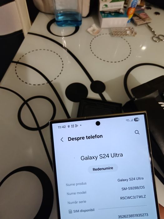 Samsung S24 ultra 12/512 GB liber retea