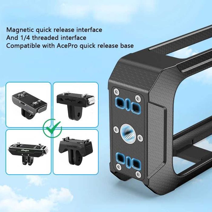 Cadru frame carcasa de protectie pentru camere de actiune Insta360 X5