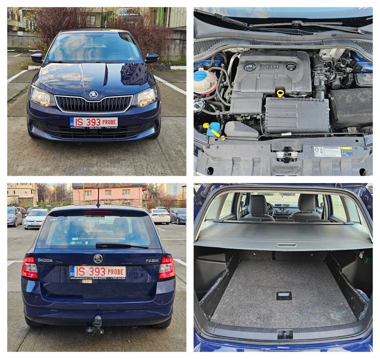 Skoda Fabia 2015 1.4 TDI 90 CP euro 6 automata / RATE fara avans