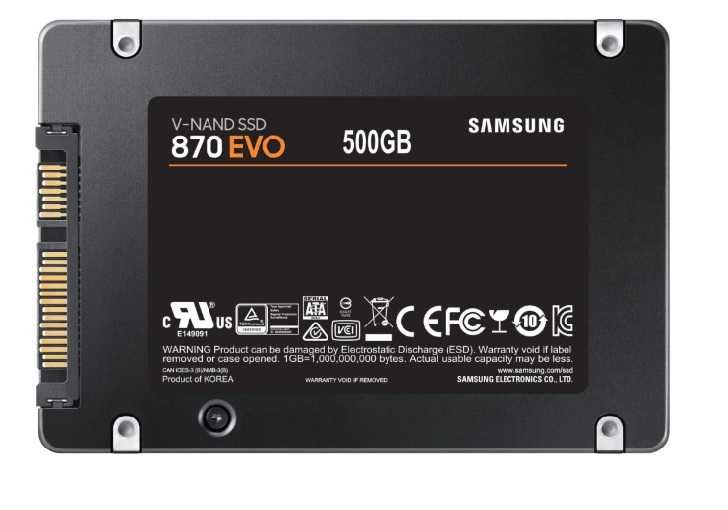 Solid State Drive (SSD) Samsung 870 EVO, 500GB