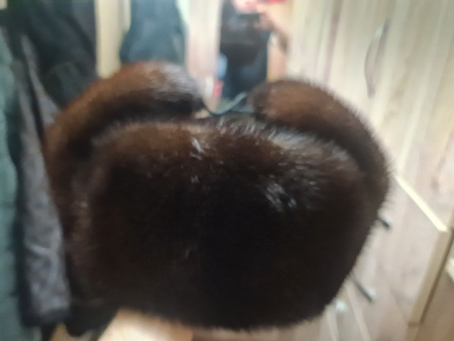 Продам ушанку норковую