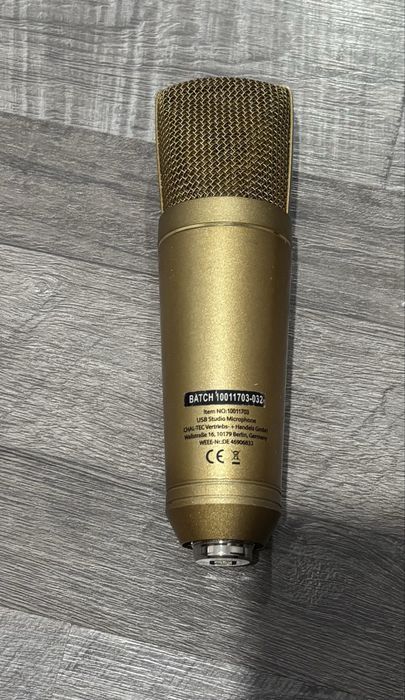 Auna Multimedia USB Studio Microphone – Microfon de Studio