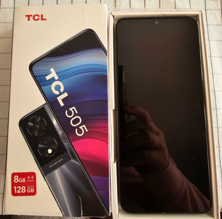 НОВ: TCL 505// 8gb 128 gb