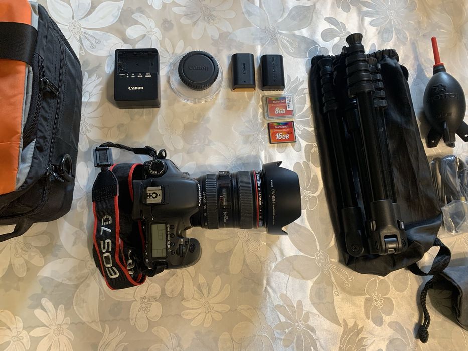 Canon 7d в полном комплекте