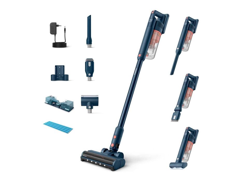 Вертикална прахосмукачка Philips Cordless Pet Serie 5000 (XC5142/01)