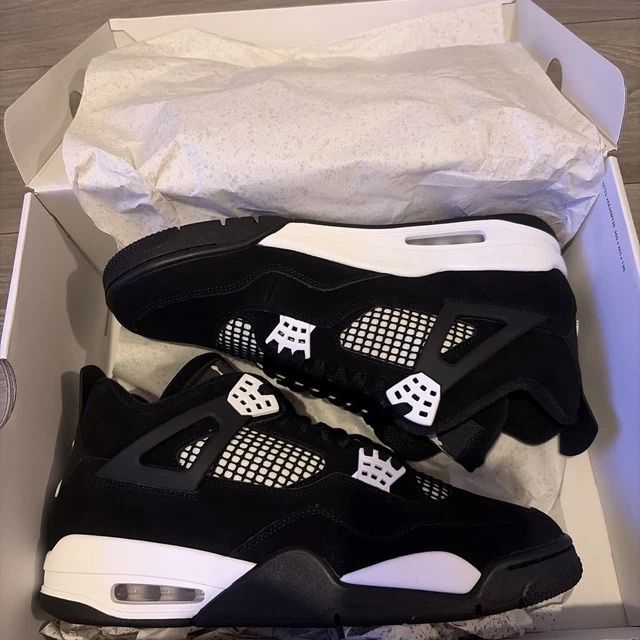 #NOU# Nike Air Jordan 4 White Thunder #Verificare Colet#
