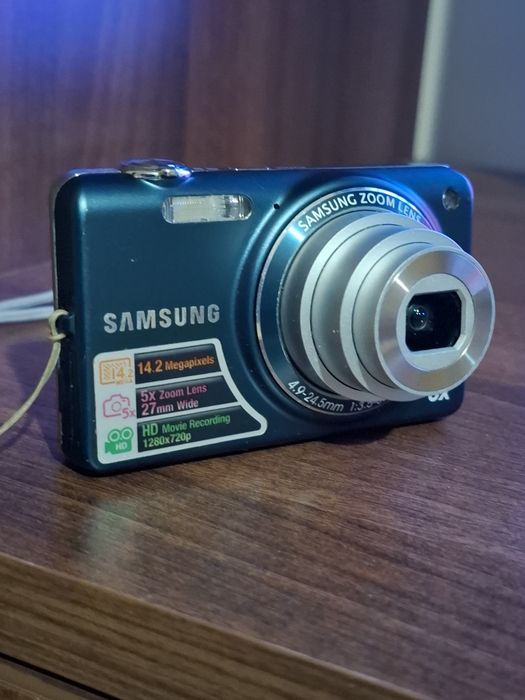 Aparat foto Samsung ST65•imprimă data si ora