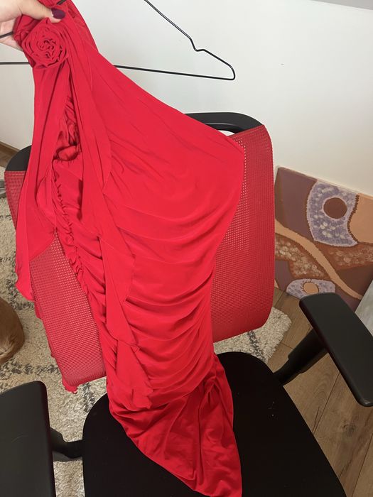 Rochie mini rosie Trendyol