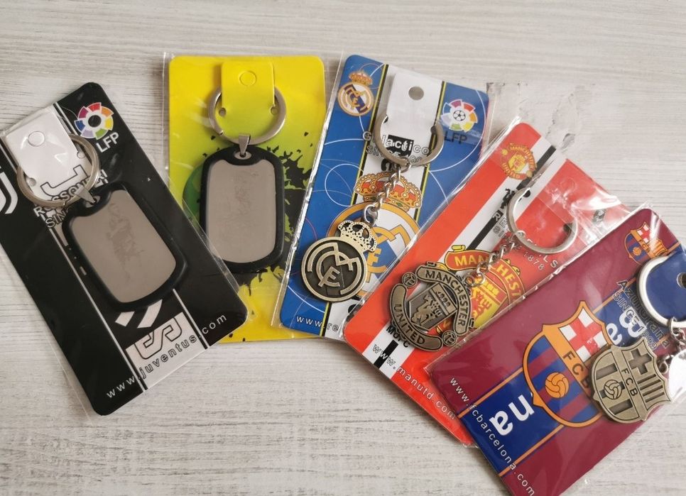 Breloc fotbal, Ronaldo, Messi,Barcelona, ManUnited, Real