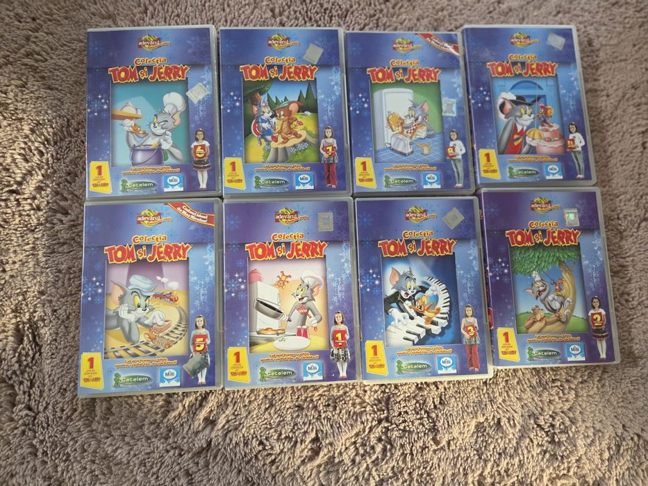 Casete video cu Tom si Jerry