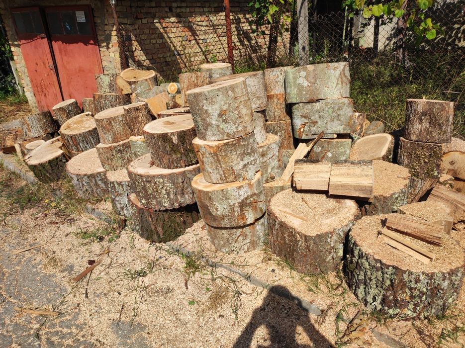 Рязане и цепене на дърва