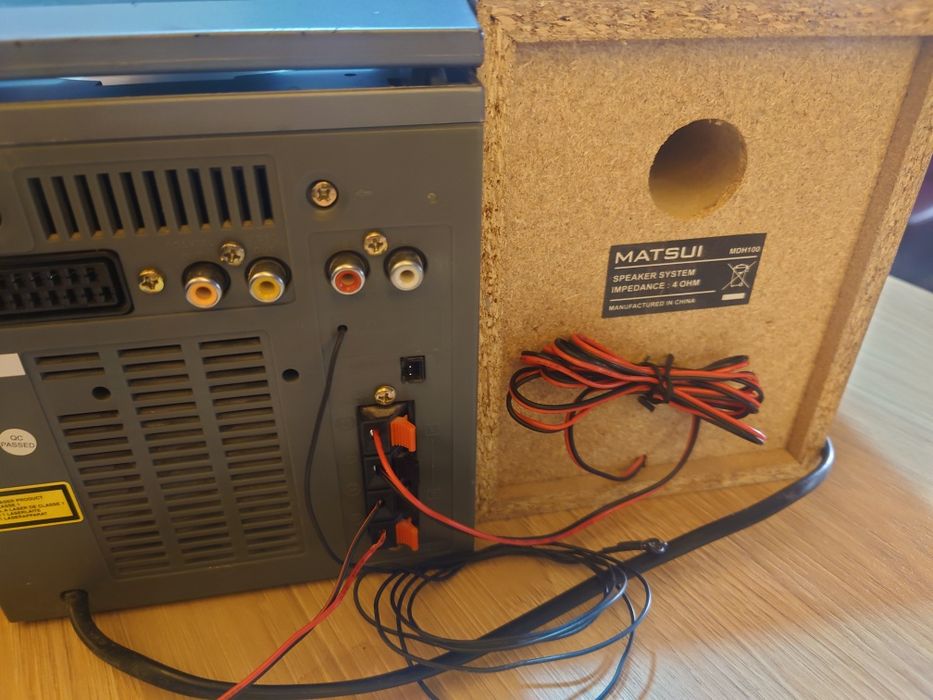 Micro sistem Matsui DVD/CD/Tuner!! Citește anunțul