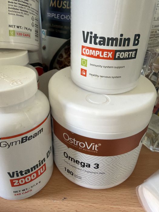 Omega , fier , vitamine Gymbeam