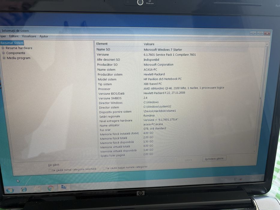 Laptop HP folosit