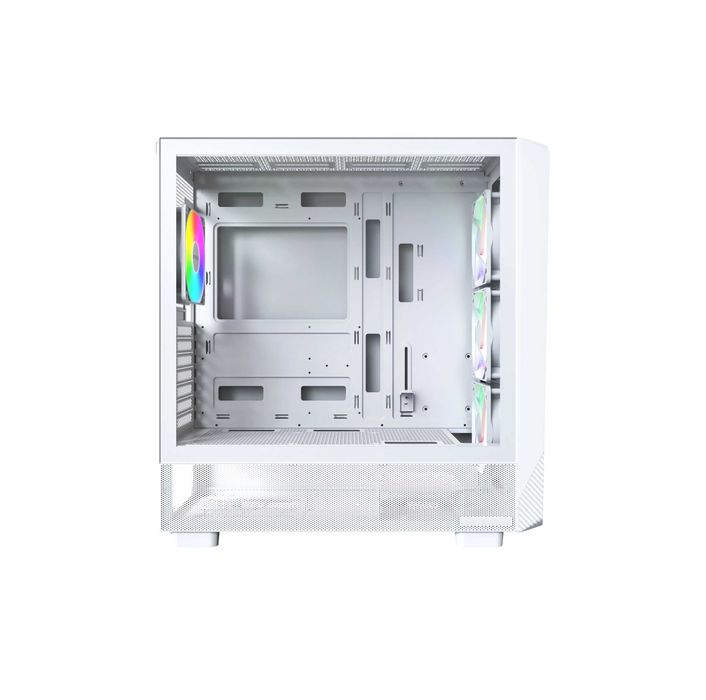 { Montech X5 Black +3xCooler RGB White корпус для ПК (360mm)