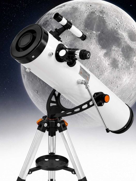 Astronomik teleskop F70076, 76 mm obyektiv kattalashtirish 875×