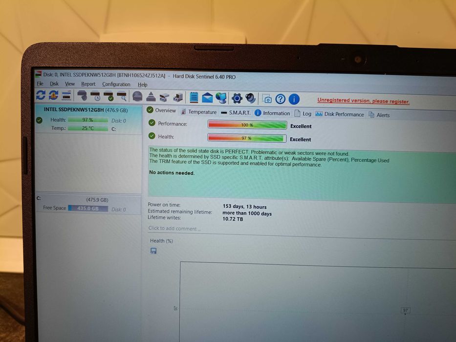 Laptop HP I3-1005G1, 8Gb DDR4, 512Gb M.2 NVMe