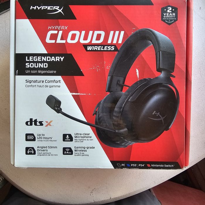 Наушники hyper x cloud 3