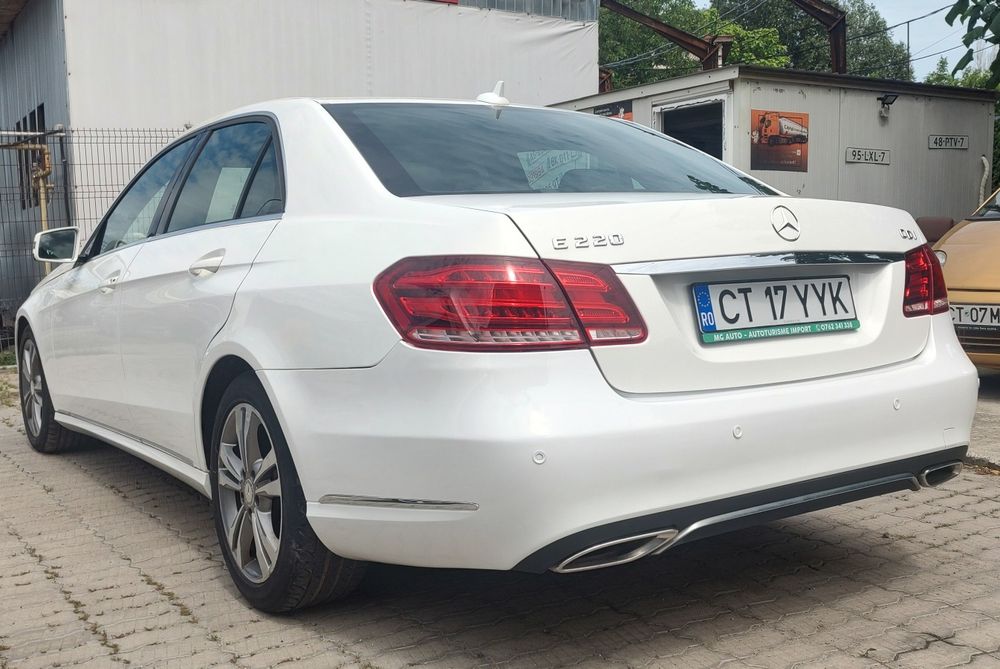 Mercedes E220 cdi, 2013, în RATE fără AVANS, recent înmatriculat